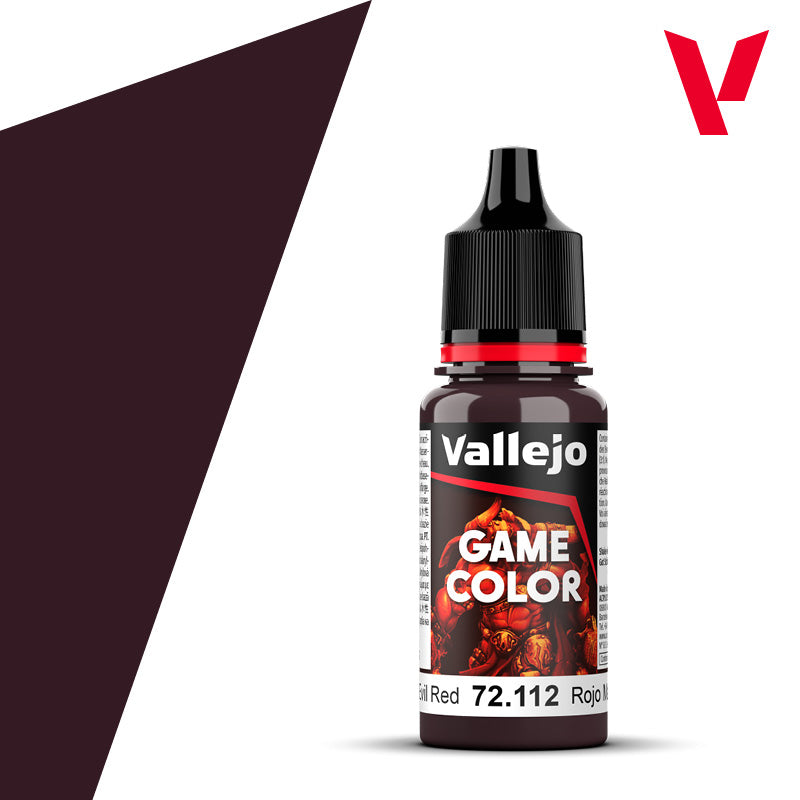 Vallejo Evil Red 18ml - Game Color 72.112