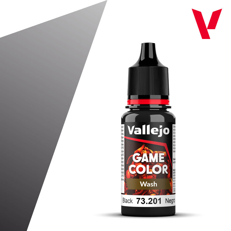 Vallejo Black Wash 17ml - Mecha Color 73.201