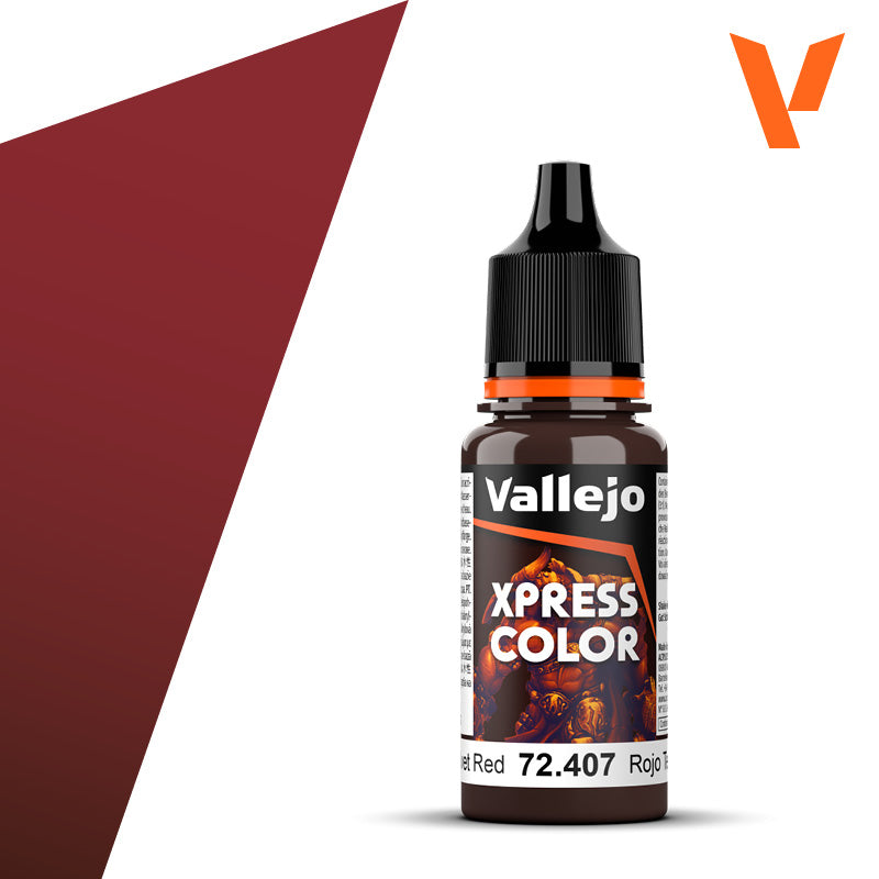 Vallejo Velvet Red 18ml - Game Color 72.407