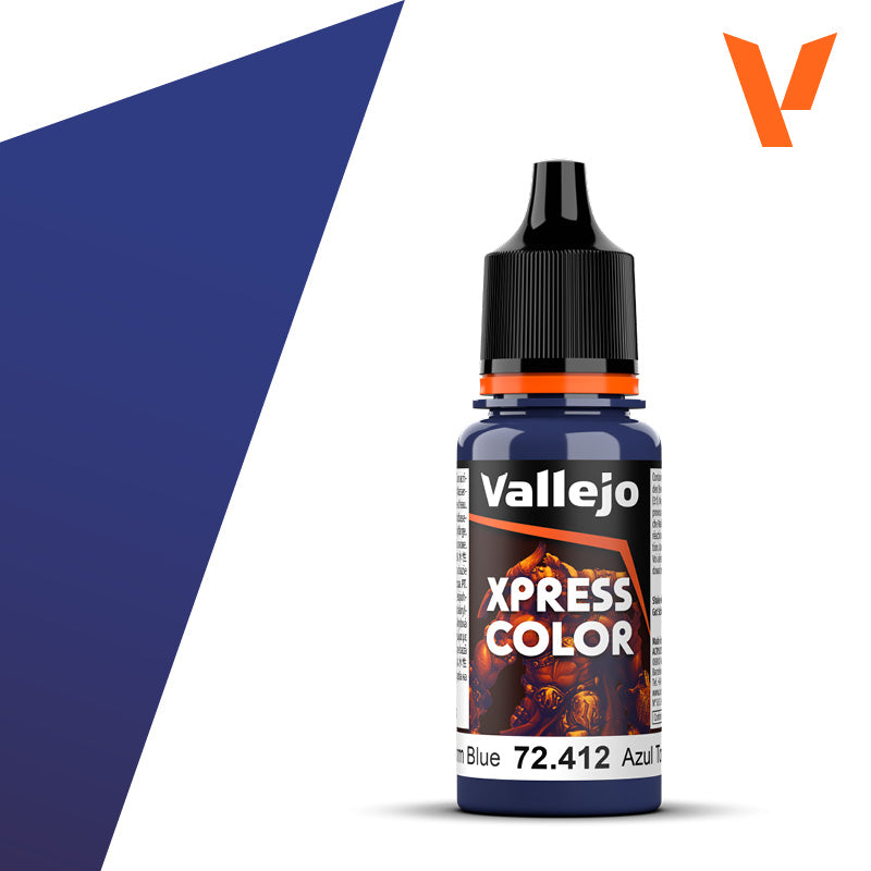 Vallejo Storm Blue 18ml - Game Color 72.412