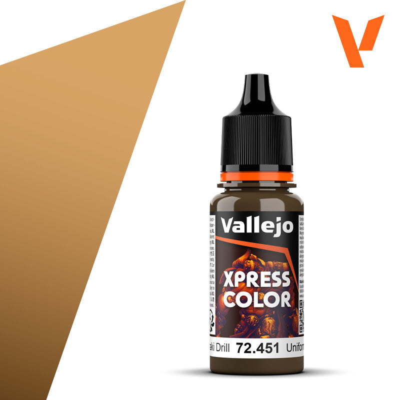 Vallejo Khaki Drill 18ml - Game Color 72.451