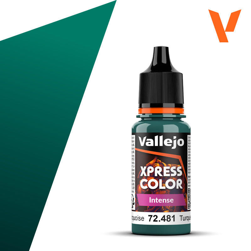 Vallejo Heretic Turquoise 18ml - Game Color 72.481